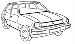 MITSUBISHI COLT I (A15_A)