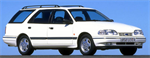FORD SCORPIO I седан (GGE)